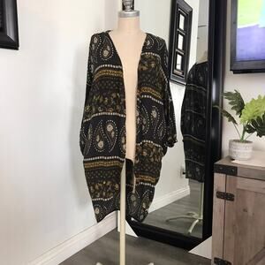 New! CozyCasual Women's Open Front Kimono Cardigan S/M